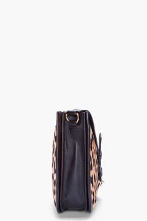 Yves Saint Laurent Leopard Calf hair Medium Chyc Shoulder Bag for women