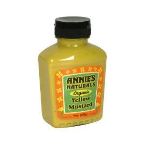 AnnieS Naturals Organic Yellow Mustard ( 12x9 OZ) ( Value