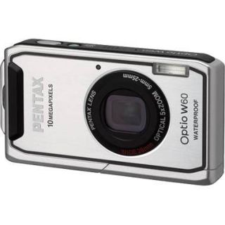 Pentax Optio W60 Silver 10 MP Digital Camera