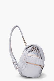 Alexander Wang Grey Marti Mercury Backpack for women