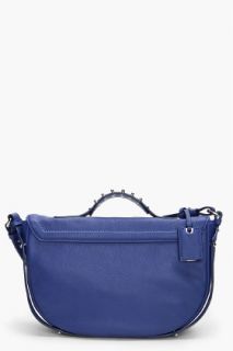 McQ Alexander McQueen Blue Clerkenwell Shoulder Bag for women