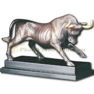 Wall Street Bull Sculpture (Bronze)