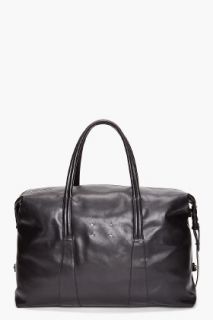 Maison Martin Margiela Black Duffle Bag for men