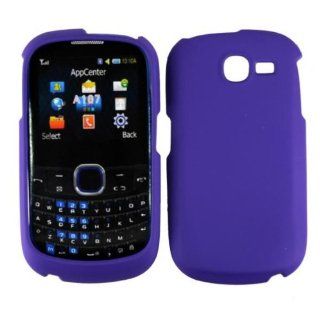 Dark Purple Hard Case Cover for Samsung A187 Cell Phones