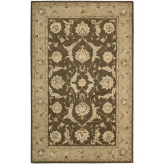 Hand tufted Nourison 3000 Brown Rug (86 x 116) Today: $3,399.00