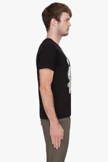 Kidrobot Black Ironclad Decimator Dunny T shirt for men