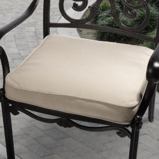 Clara 20 inch Outdoor Beige Cushion with Sunbrella Today $62.29 Sale