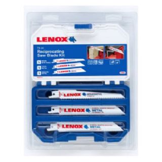 LENOX 10734 15RKG 6"x3/4" 15Pc Bi Metal TUFF TOOTH RecipBlade Kit w/Case