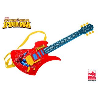 Guitare Electronique + Micro   Spiderman   Achat / Vente IMITATION