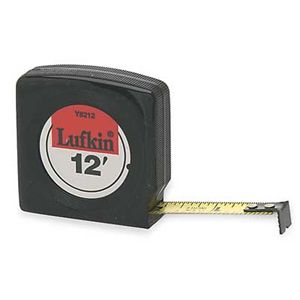Lufkin Y8212 Tape, 1/2 X 12' Economy
