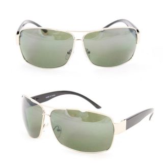 Mens F1869 Silver Metal Square Sunglasses See Price in Cart