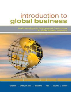 Introduction to Global Business Understanding the International