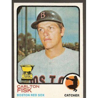 : Carlton Fisk 1973 Topps Card # 193 Boston Red Soxs: Everything Else