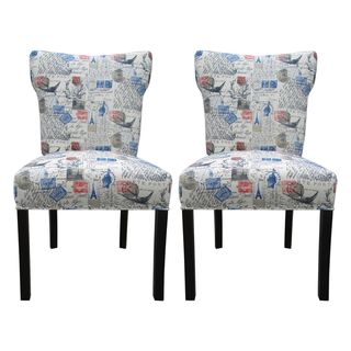 Bella Amore Upholstered Dining Chairs (Set of 2)