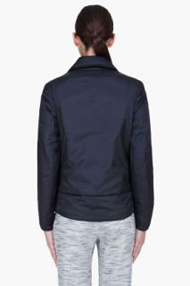 3.1 Phillip Lim Black Detachable Sleeve Moto Jacket  for women