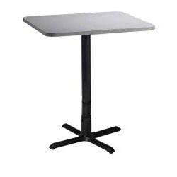 Mayline Bistro Bar height 30 inch Square Table