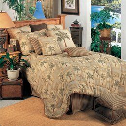 Palm Beach Comforter Set   Twin
