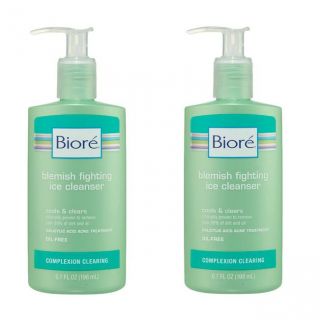 Biore Blemish Fighting 6.7 ounce Ice Cleanser (Pack of 4) Today $19