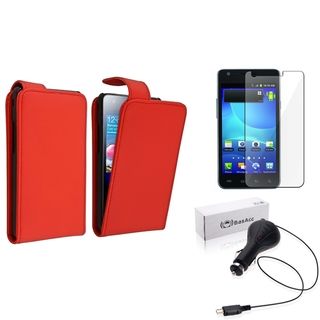 BasAcc Case/ Screen Protector/ Charger for Samsung© Galaxy S2 i777