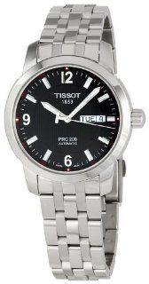 Tissot Mens T0144301105700 PRC 200 Black Dial Watch Watches 