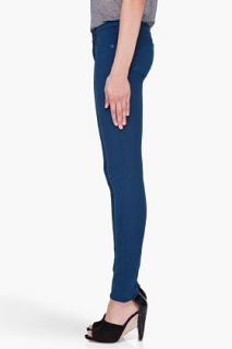 Rag & Bone Blue Mid Rise Stretch Jeans for women