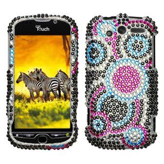 Bubble Diamante Protector Faceplate Cover For HTC myTouch