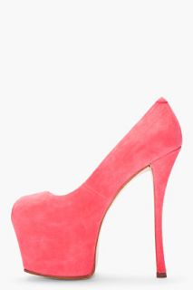 Giuseppe Zanotti Pink Peep toe Platform Liza Heel for women