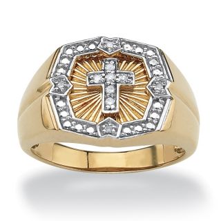 Mens 1/10ct TDW Diamond Ring (H I, I2 I3) Today $129.99