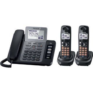 Panasonic KX TG9472B DECT 6.0 2 Lines Phone with Digital