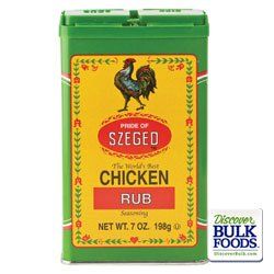 Chicken Rub Seasoning (szeged) 7oz (198g) Grocery