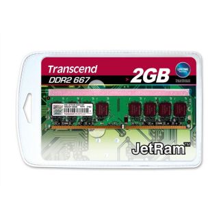 Transcend JetRam Mémoire DDR2 2 Go 667MHz CL5   Achat / Vente MEMOIRE
