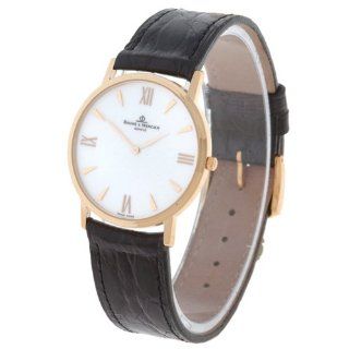 Baume & Mercier Mens 8069 Classima Gold Strap Watch Watches 