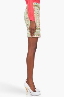 Matthew Williamson Multicolor Tweed Mini Skirt for women