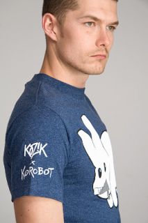 Kidrobot  Zipper Labbit T shirt for men