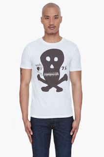 Paul Smith Jeans Speckled Skull Print T shirt for men