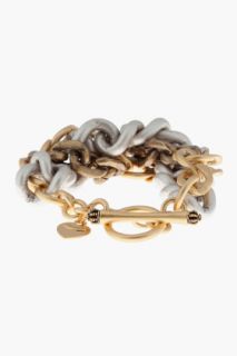 Juicy Couture Braided Chain Toggle Bracelet for women