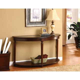 Crescent Glass top Console/ Sofa/ Entry Way Table Today $201.99 4.2