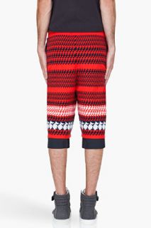 3.1 Phillip Lim Red Wool Runway Shorts for men
