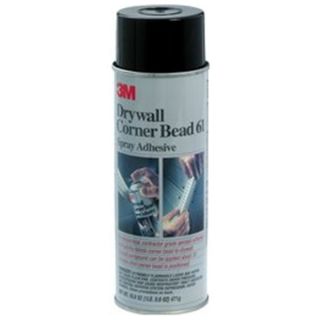 3M 0601707 16.6 fl oz 61 CC Drywall Corner Bead Spray Adhesive Be
