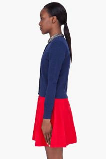 Marc By Marc Jacobs Navy Wool Mika Sweater for women