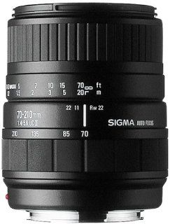 Sigma 70 210mm F4 5.6 UC II Lens for Canon AF Camera