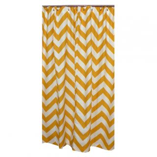 and White Chevron Cotton Shower Curtain Today $136.99