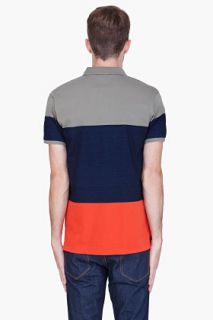 Marc By Marc Jacobs Slim Tricolor Striped Polo for men
