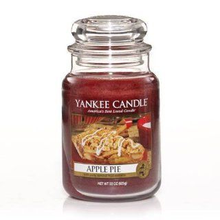 Yankee Candle Apple Pie Large Jar Candle: Home & Kitchen