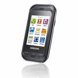 Samsung C3300 Champ Unlocked GSM Black Cell Phone