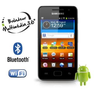 Baladeur MP4 SAMSUNG YP GS1CB Galaxy S Wifi 3.6   Achat / Vente