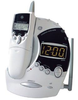 GE 26981GE2 900 MHz Analog Cordless Phone with Alarm Clock