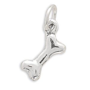 Sterling Silver Dog Bone Charm: West Coast Jewelry
