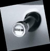 BMW Genuine Factory OEM 36110421542 Valve Stem Caps BMW Lettering (set