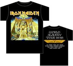 Iron Maiden   Powerslave T Shirt, XL: Clothing